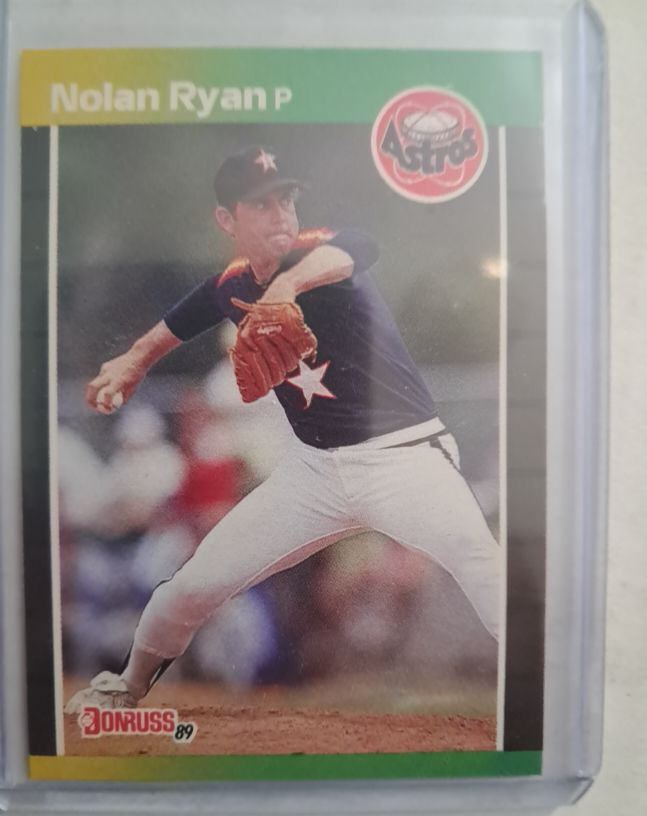 1989 Donruss #154 Nolan Ryan Houston Astros — front