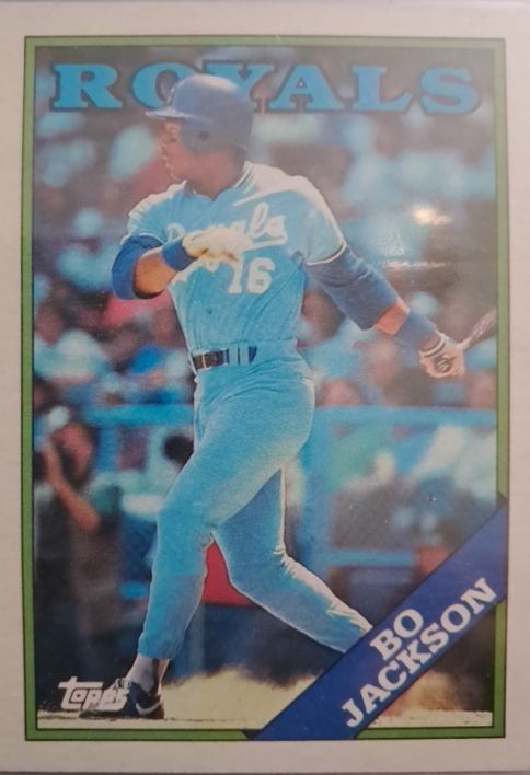 1988 Topps #750 Bo Jackson — front