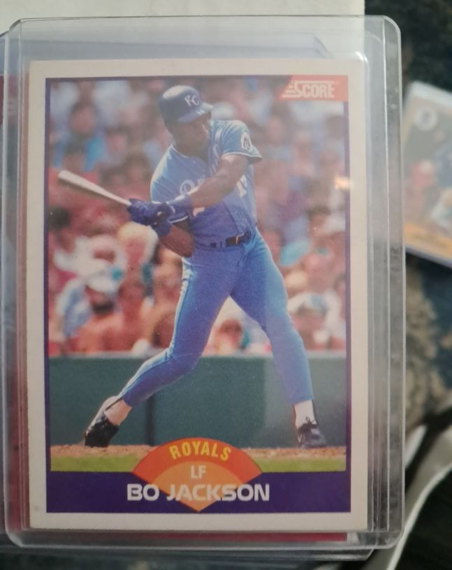 1989 Score #330 Bo Jackson — front