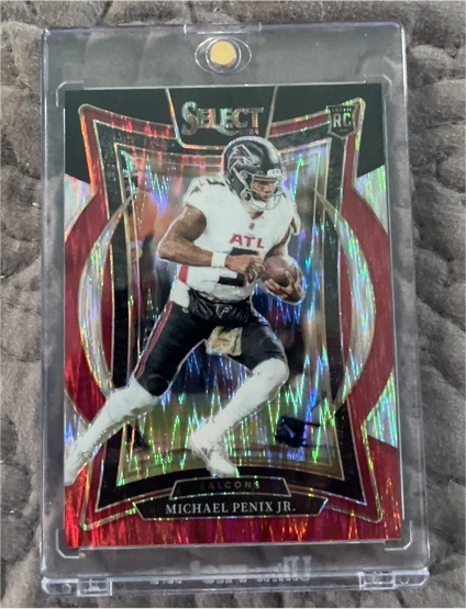 2024 Panini Select Concourse #80 Michael Penix Jr. — front