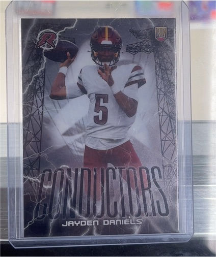 2024 Topps Resurgence #C-6 Jayden Daniels Conductors Rookie Insert — front