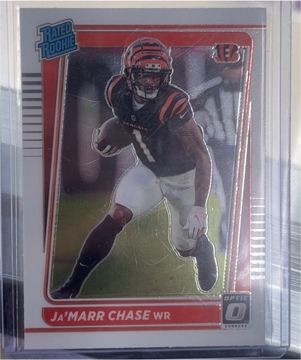2021 Donruss Optic #207 Ja'Marr Chase — front