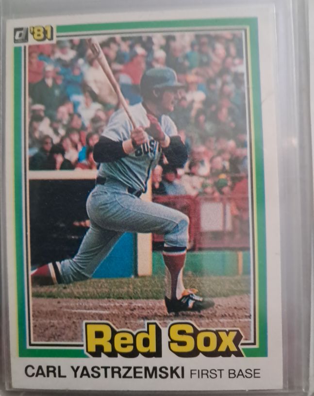 1981 Donruss #94 Carl Yastrzemski — front