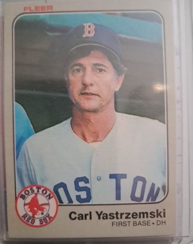 1983 Fleer #200 Carl Yastrzemski — front