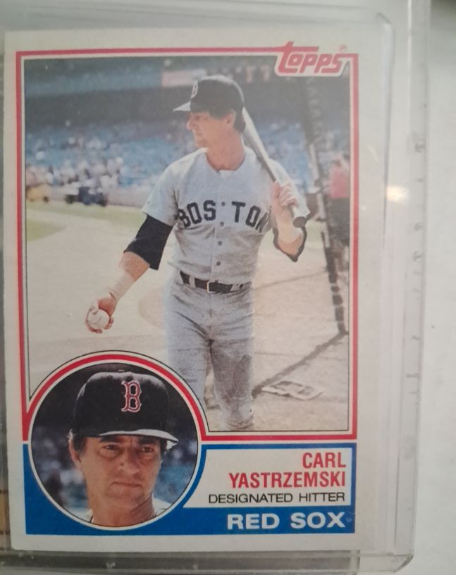 1983 Topps #550 Carl Yastrzemski — front