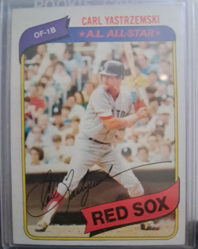 1980 Topps #720 Carl Yastrzemski — front