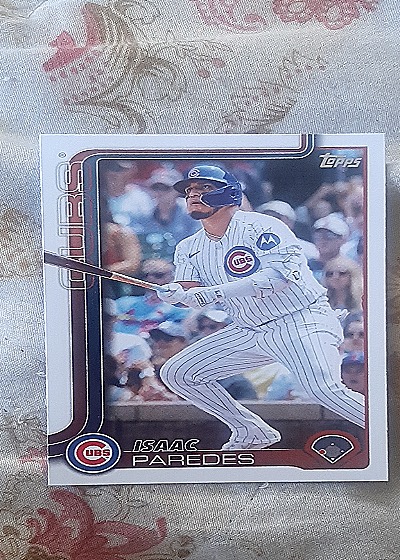 2025 Topps Series 1 #138 Isaac Paredes — front