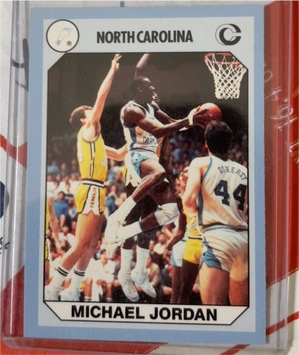 1990 Collegiate Collection #3 Michael Jordan — front