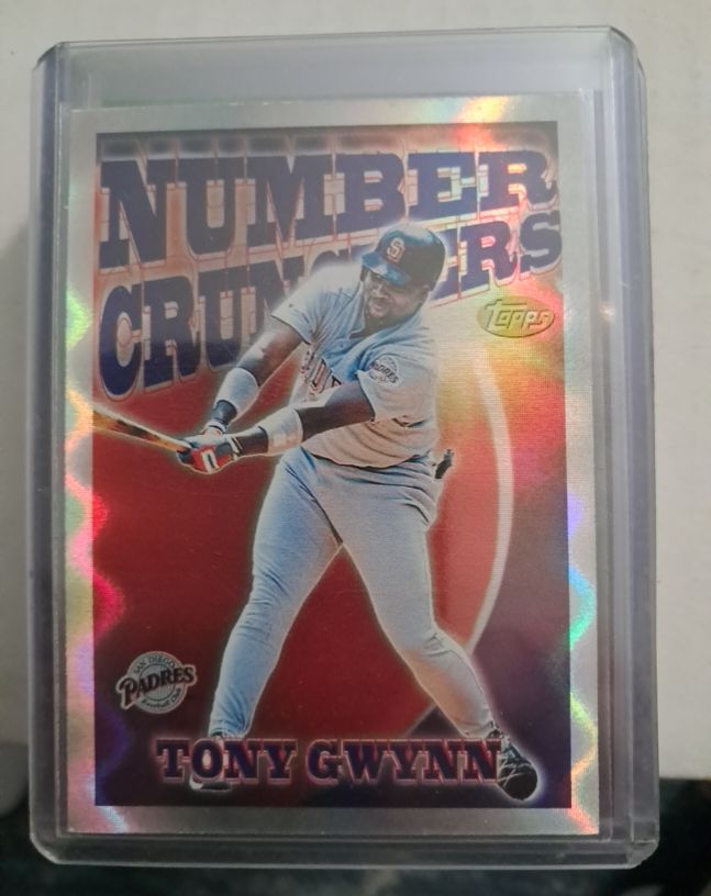 1997 Topps Season's Best #SB1 Tony Gwynn — front