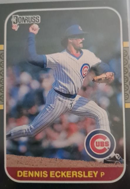 1987 Donruss #365 Dennis Eckersley Chicago Cubs — front
