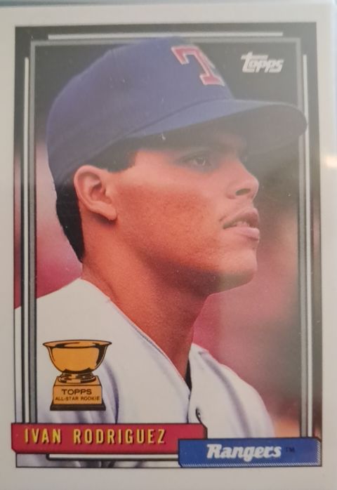 1992 Topps #78 Ivan Rodriguez — front
