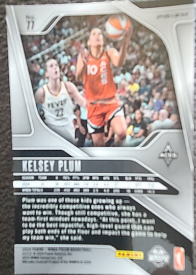 2021 Panini Illusions #11 Kelsey Plum — back