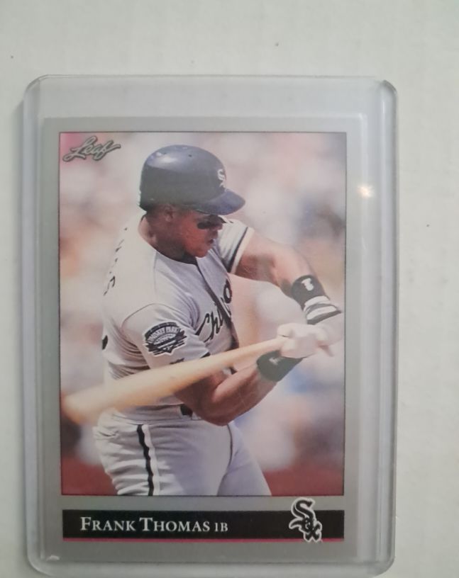1992 Leaf #349 Frank Thomas — front