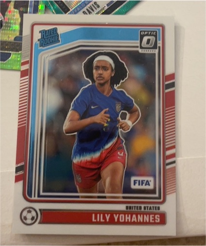 2024-25 Panini Donruss Optic #183 Lily Yohannes — front