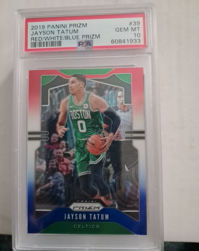 2019 Panini Prizm #39 Jayson Tatum — front