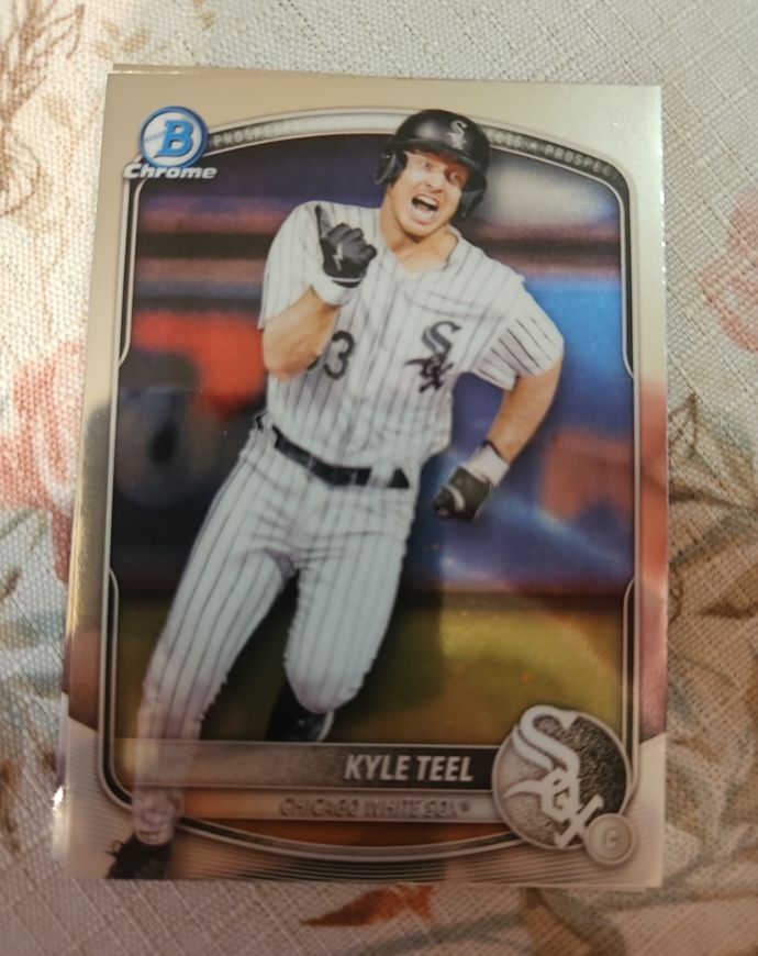 2025 Bowman Chrome #BCP-118 Kyle Teel — front