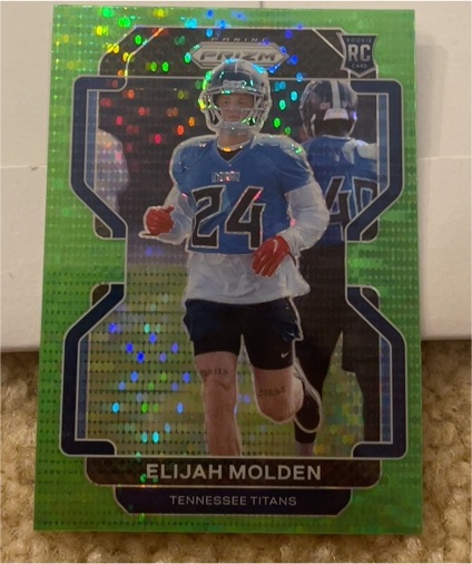 2021 Panini Prizm #422 Elijah Molden — front