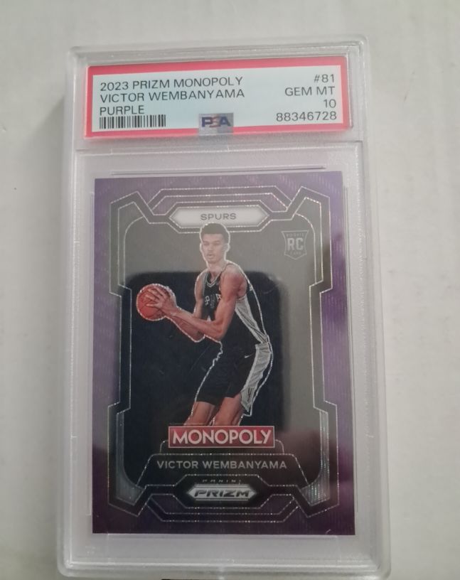 2023 Panini Prizm Monopoly #81 Victor Wembanyama — front