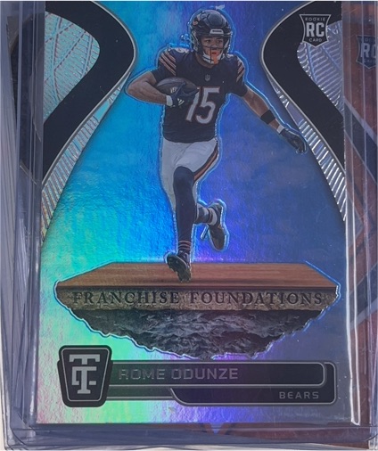 2024 Panini Totally Certified #12 Rome Odunze Franchise Foundations — front
