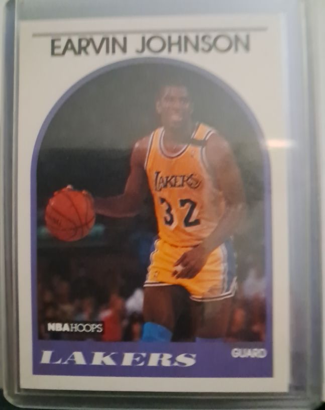 1989 NBA Hoops #270 Earvin Johnson — front
