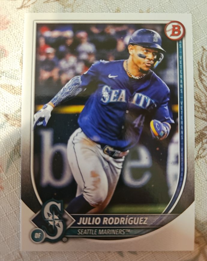 2025 Bowman #79 Julio Rodríguez — front
