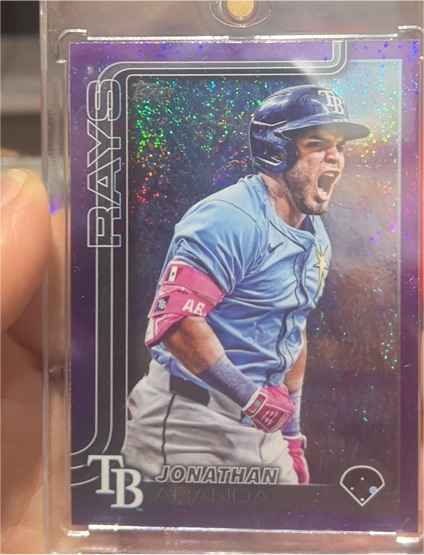 2025 Topps Series 2 #678 Jonathan Aranda — front