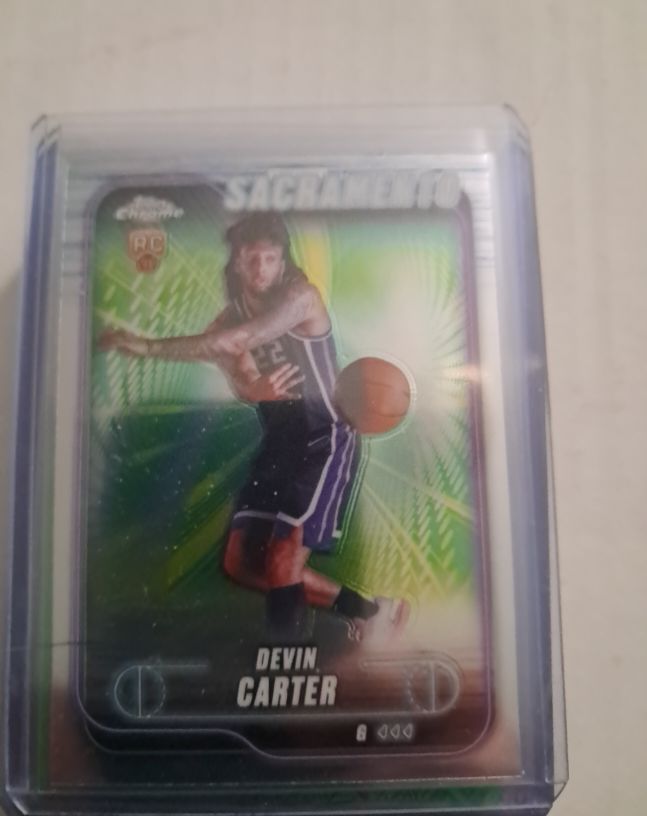 2024-25 Topps Chrome #134 Devin Carter — front