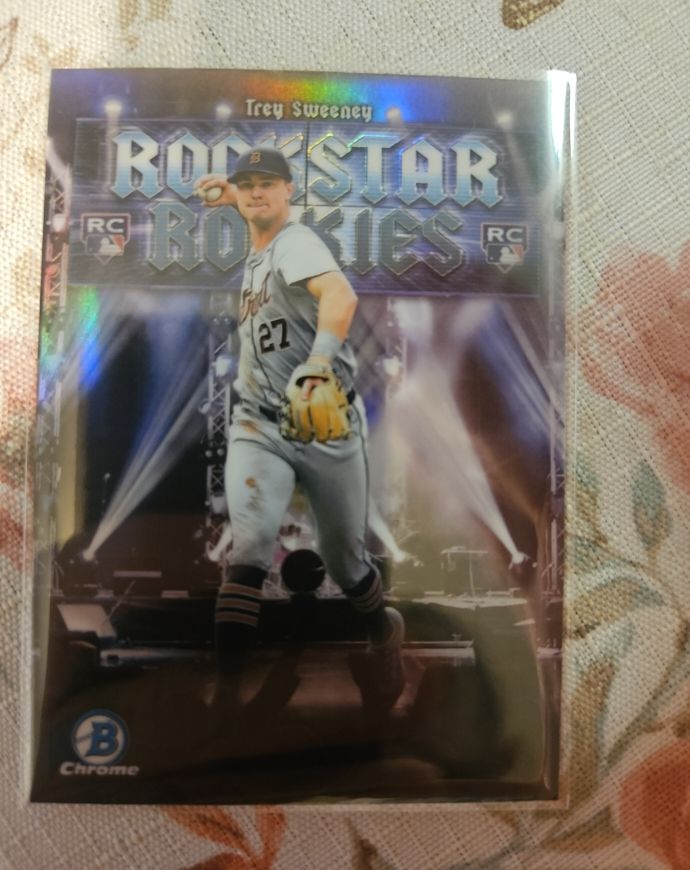 2025 Bowman Chrome #RR-2 Trey Sweeney — front
