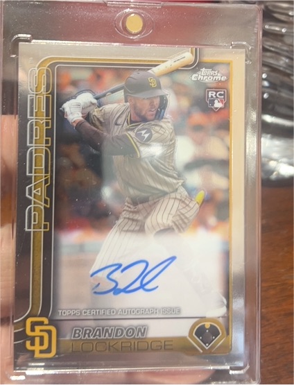 2025 Topps Chrome #RA-BLO Brandon Lockridge — front