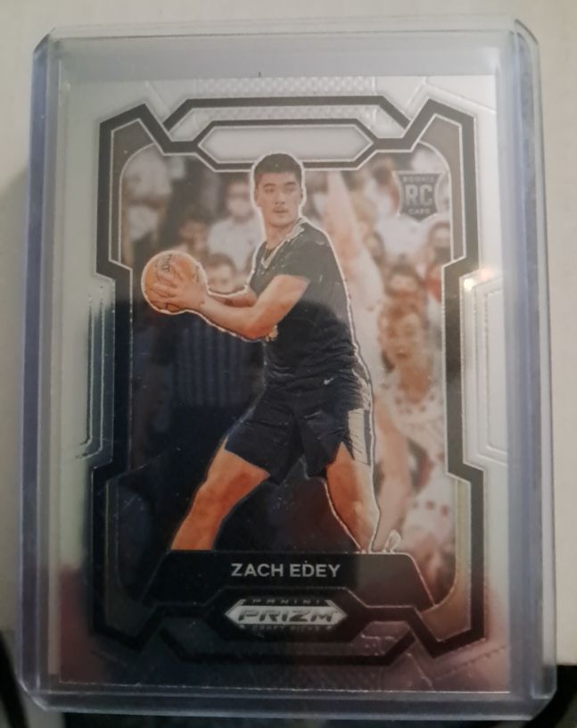 2024 Panini Prizm Draft Picks #1 Zach Edey — front