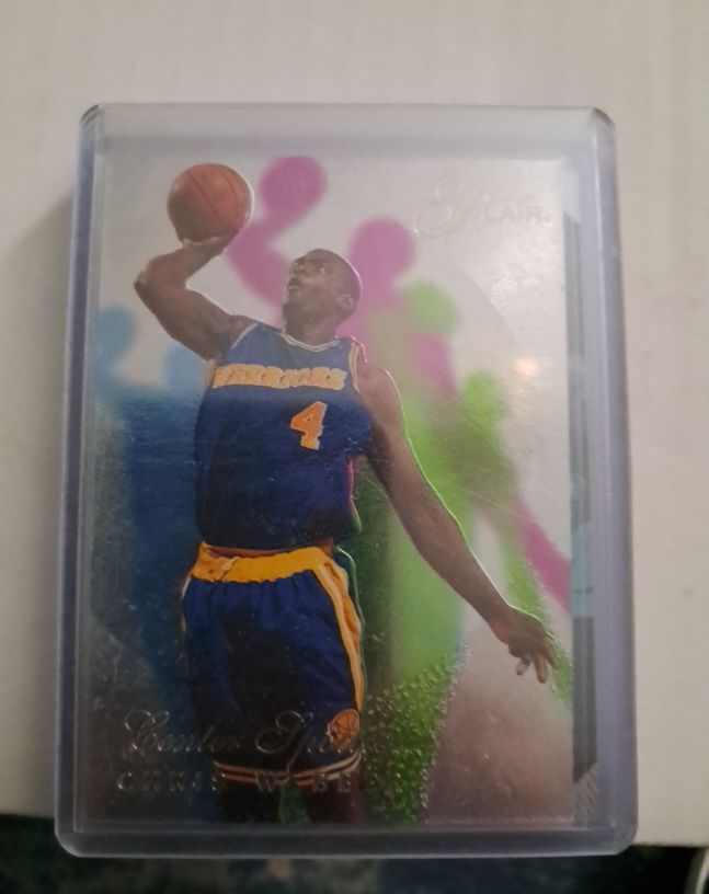 1994-95 Flair Center Spotlight #6 Chris Webber — front