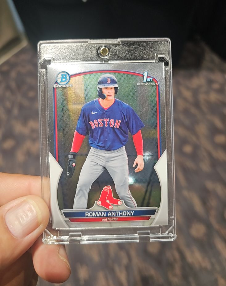 2023 Bowman Chrome #BCP-71 Roman Anthony — front