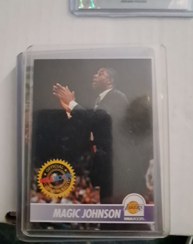 1994-95 NBA Hoops #296 Magic Johnson — front