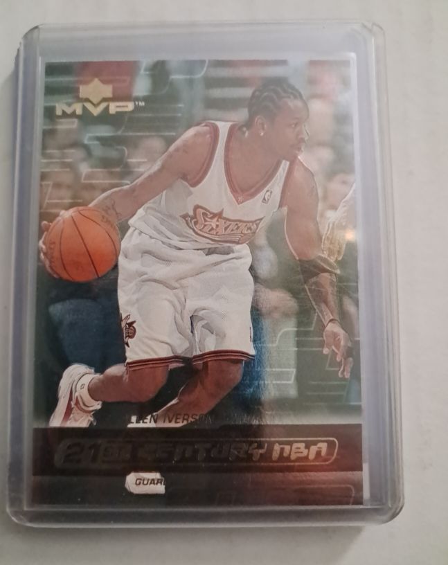 1999-00 Upper Deck MVP 21st Century NBA #N5 Allen Iverson — front
