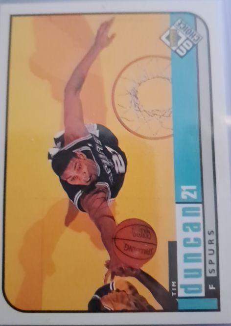 1998 UD Choice #126 Tim Duncan — front