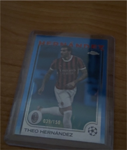 2024-25 Topps Chrome UEFA #65 Theo Hernández — front