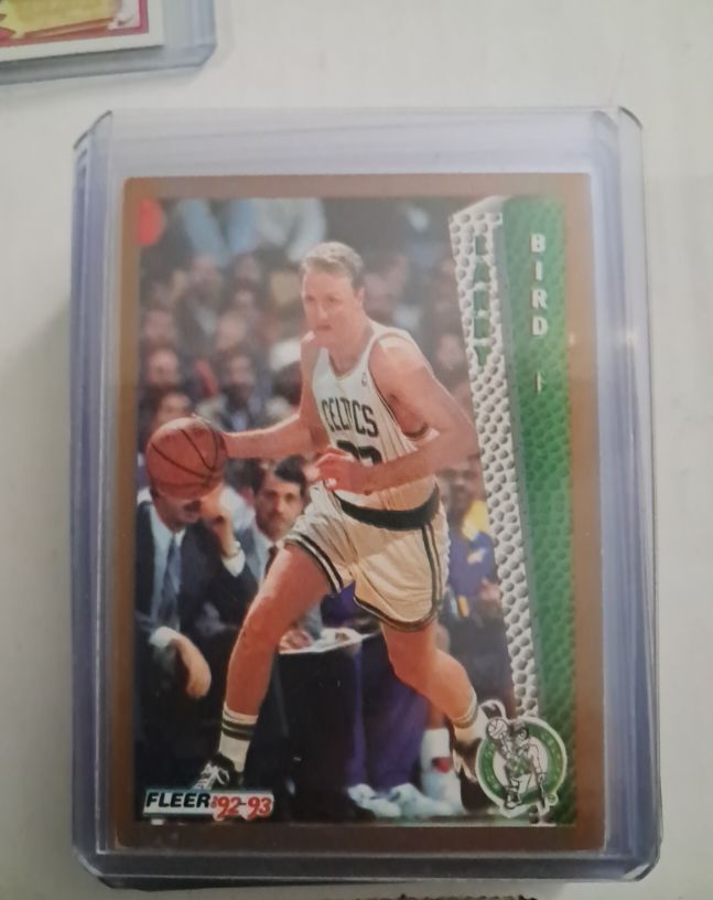 1992-93 Fleer #11 Larry Bird — front