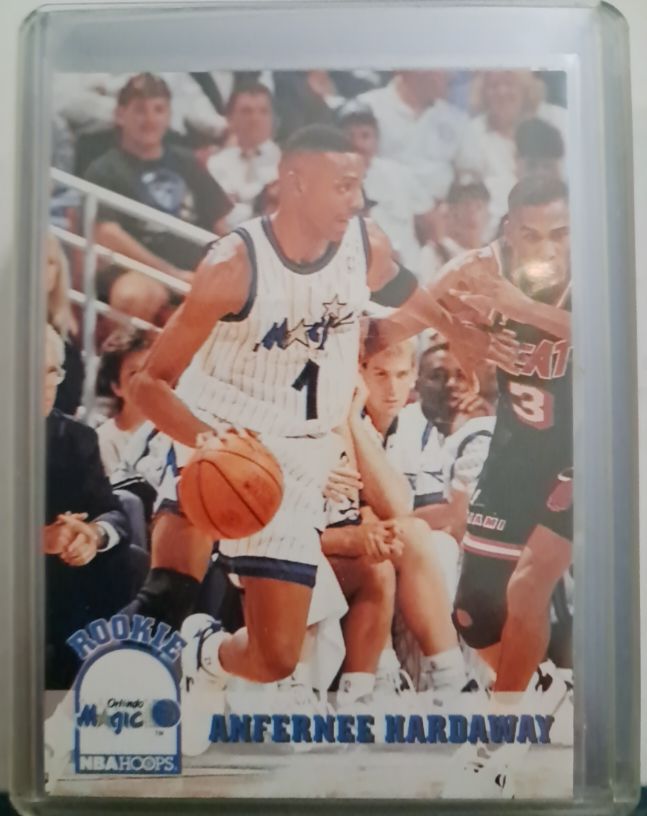 1993-94 NBA Hoops #380 Anfernee Hardaway — front