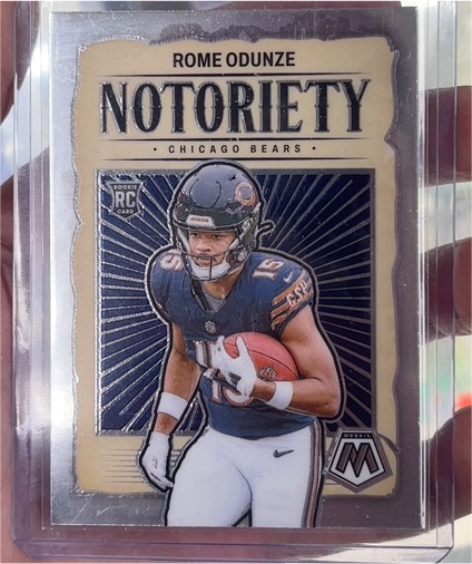 2024 Panini Mosaic #24 Rome Odunze Notoriety — front