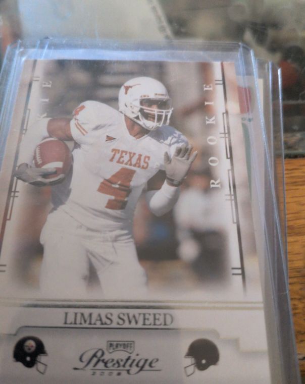2008 Playoff Prestige #169 Limas Sweed Rookie — front