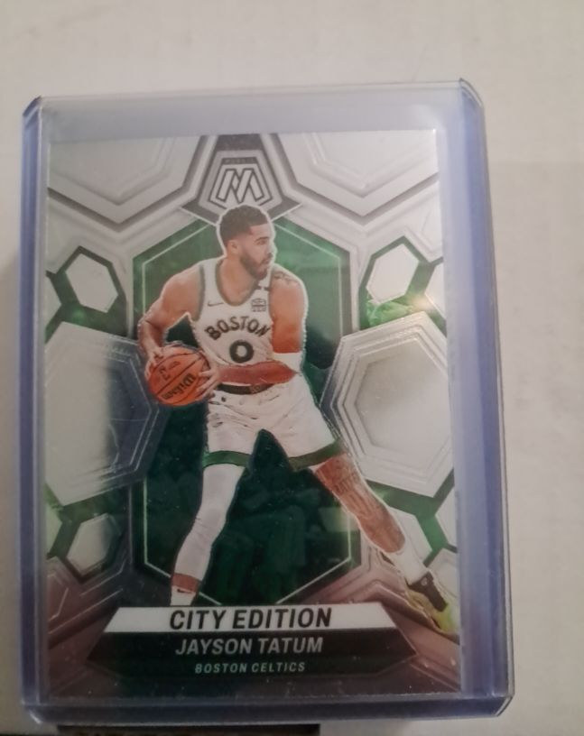 2023-24 Panini Mosaic City Edition #284 Jayson Tatum — front