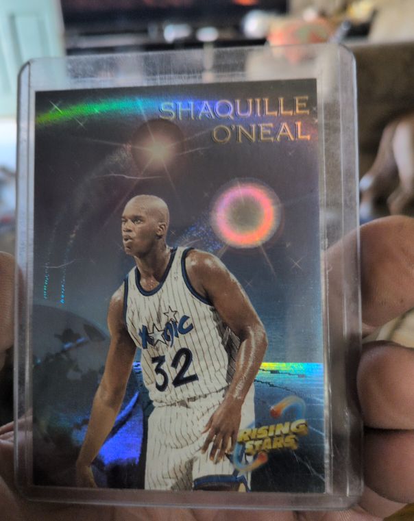 1994 Topps Stadium Club Rising Stars #5 Shaquille O'Neal — front