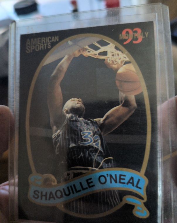 1993 American Sports Monthly #3 Shaquille O'Neal — front