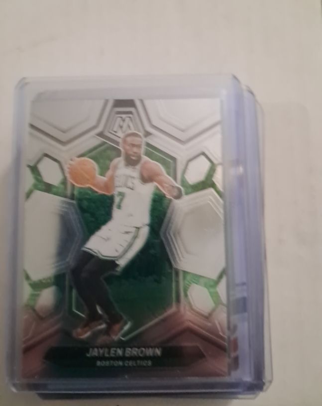 2023-24 Panini Mosaic #182 Jaylen Brown — front