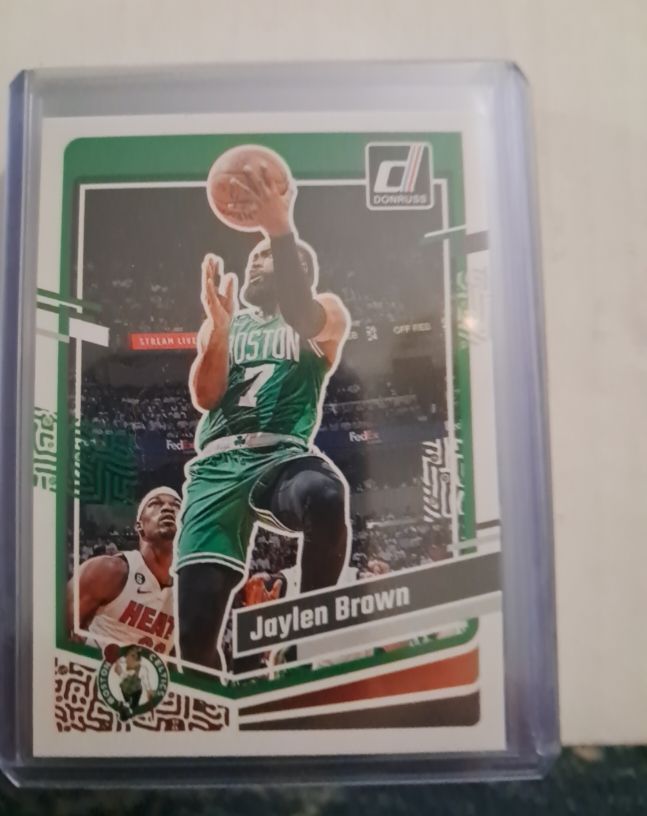 2023-24 Panini Donruss #128 Jaylen Brown — front