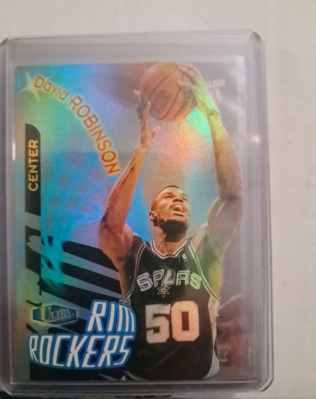 1997-98 Fleer Ultra Rim Rockers #3RR David Robinson — front