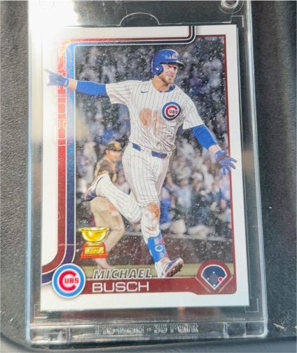 2025 Topps Series 1 #263 Michael Busch — front