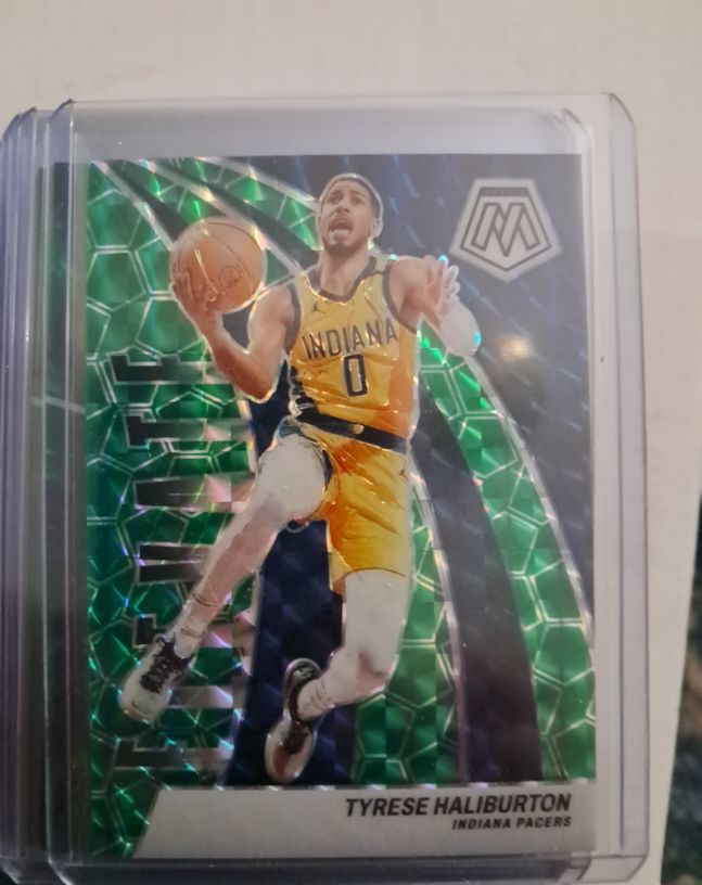 2023-24 Panini Mosaic Elevate #1 Tyrese Haliburton — front