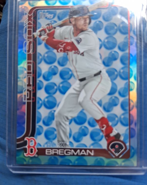 2025 Topps Series 1 X10 Alex Bregman — front