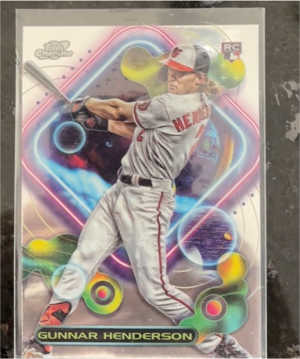 2023 Topps Cosmic Chrome #2 Gunnar Henderson — front